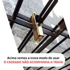 Trava Seg Porta Cadeado P-portao 2 03,3x4,4 Blister