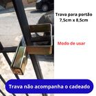 Trava Seg Porta Cadeado P-portao 6 08,0x9,0 Blister