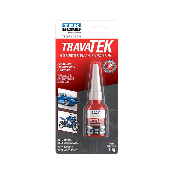 Trava Tek Parafusos 10g - Blíster - Tekbond