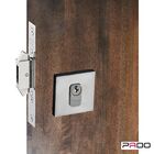 Trava Zamac De Correr Roseta Quadrada Cromada