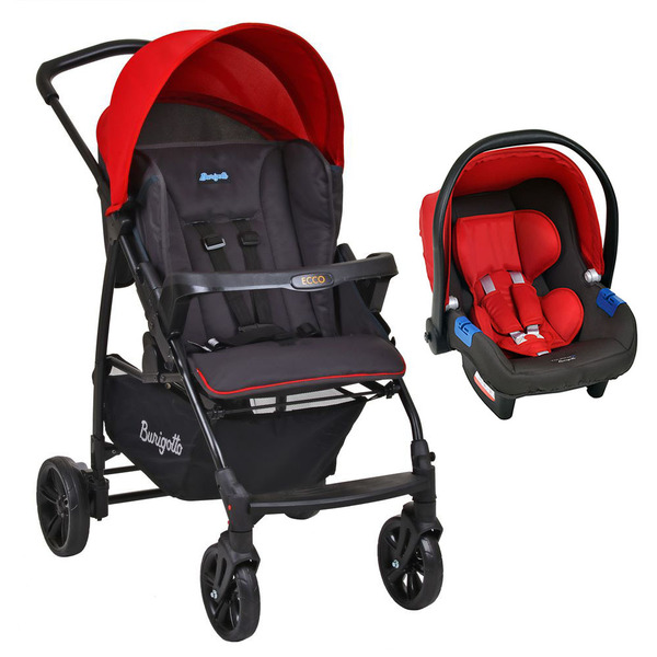 Travel System Burigotto Carrinho De Bebê Com Bebê Conforto Ec