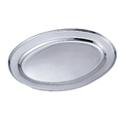 Travessa De Inox Oval 30 Cm Class Home