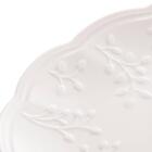 Travessa De Porcelana Branca 36,5x24x3cm Lyor New Bone Butte