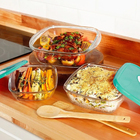 Travessa De Vidro Quadrada 730ml Forma Assadeira Pequena Semp