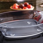 Travessa De Vidro Temperado 29x16cm 2 Litros Direto Ao Forno