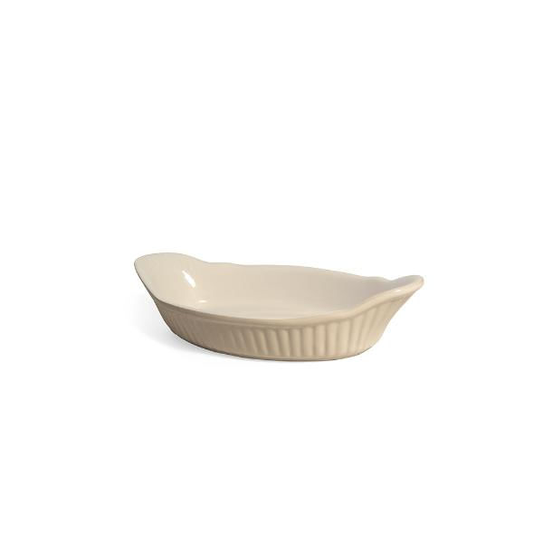 Travessa Em Cerâmica Jomafe Classic Ceramics 23cm Creme