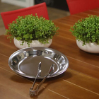 Travessa Funda Oval Salada Petisco Bar Pub Restaurante 26cm