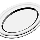 Travessa Inox Oval 30cm Kehome