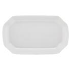 Travessa Lyor Filipinas De Porcelana Branco 27,5 X 16,5cm