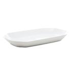 Travessa Lyor Filipinas De Porcelana Branco 27,5 X 16,5cm