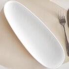 Travessa Melamina Texture 30cm Branco