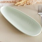 Travessa Melamina Texture 30cm Erva Doce