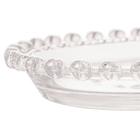 Travessa Oval De Cristal Coração 25 X 13 X 2 5 Cm