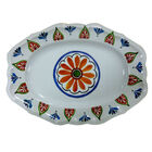 Travessa Oval Rasa Em Melamina 36 2 X 26 1 Cm Inverno Premium