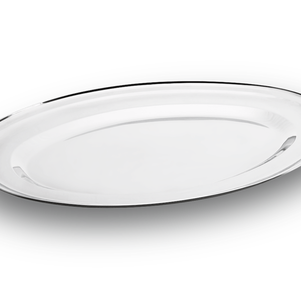 Travessa Oval Rasa - Jornata 45 X 32 X 3 4 Cm