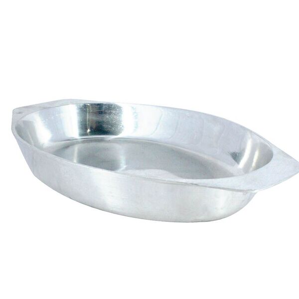 Travessa Para Porções Alumínio Fundido Polida N02