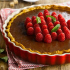 Travessa Redonda Canelada 28cm Heritage Vermelha