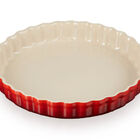 Travessa Redonda Canelada 28cm Heritage Vermelha