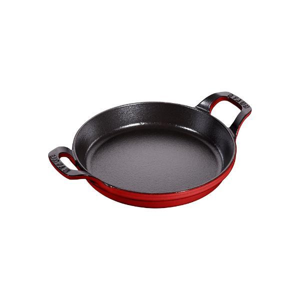 Travessa Redonda Em Ferro Fundido Staub 20cm Cereja