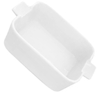 Travessa Refrataria Quadrada Porcelana 15,8 Cm Branco F