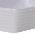 Travessa Refratario De Porcelana Linea Branca 25x16cm - Lyor