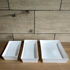 Travessa Retangular 2,2l Branca Servir A Mesa Salada Sobremes