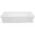 Travessa Retangular 3l Branca Grande Para Servir A Mesa Salad