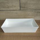 Travessa Retangular 3l Branca Grande Para Servir A Mesa Salad