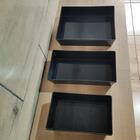 Travessa Retangular 4,8l Preta Para Servir A Mesa Bandeja Sal