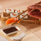 Travessa Retangular Bambu 20cm Class Home