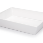 Travessa Retangular - Buffet 35 X 25 X 7 Cm 4 L Branco Haus