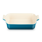 Travessa Retangular De Cerâmica Heritage 26 Cm Deep Teal Le C
