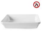 Travessa Retangular Funda 22,8 Cm Melamina 100% Profissional