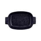 Travessa Retangular L'hermitage Piatto C/ Alça Preta - 28341