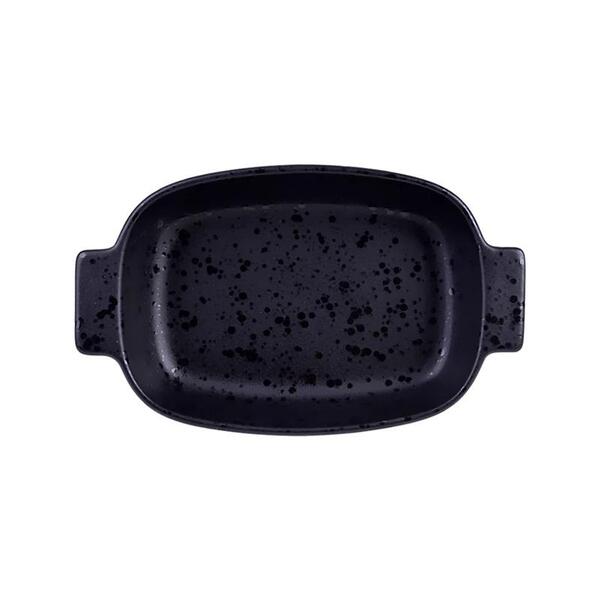 Travessa Retangular L'hermitage Piatto C/ Alça Preta - 28341