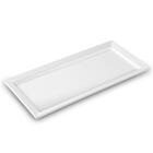 Travessa Retangular Rasa Catering Branca - Brinox