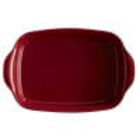 Travessa Retangular Vermelha 29 X 19 Cm - 33010134 - Emile He