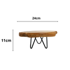 Travessa Rústica Decor Coleção Madeira Rustica