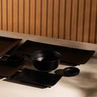 Travessa Servir Comida Japonesa Sushi Sashimi 35x16cm Retangu