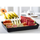 Travessa Stillo Rasa Retangular 4 5l Branca Em Polipropileno