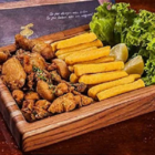 Travessa Tatuapé- Madeira Teca - Tamanho G