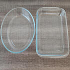 Travessas Refratárias De Vidro Assadeira Retangular 2,2l E Fo