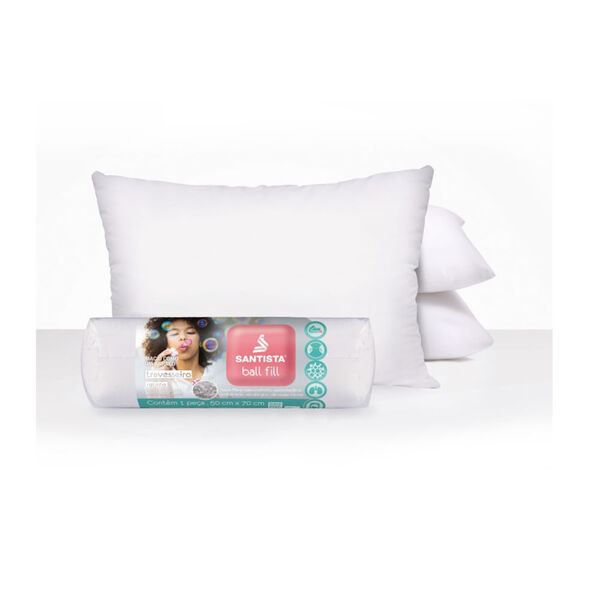 Travesseiro 50 X 70 Cm Santista Ball Fill
