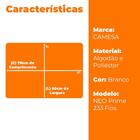 Travesseiro 50x70neo Classico Branco 233fios Camesa Ecopluma