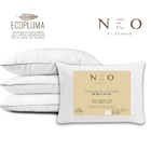 Travesseiro 50x70neo Classico Branco 233fios Camesa Ecopluma