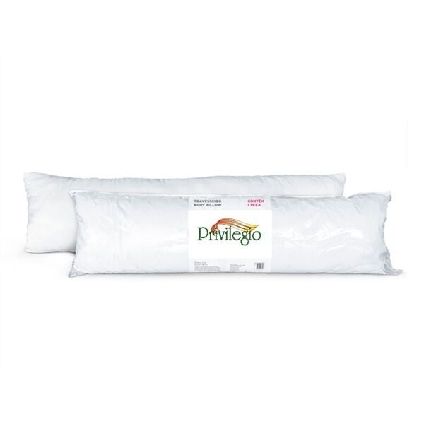 Travesseiro Agarradinho Privilegio 1,40x0,48m 200 Fios