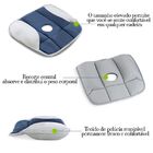 Travesseiro Almofada Ortopédica Macia Anti Hemorróidas Confor