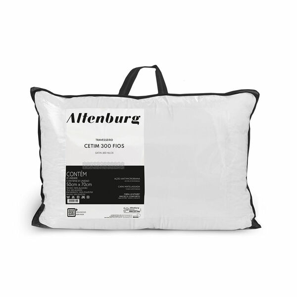 Travesseiro Altenburg Cetim 300 Fios 50cm X 70cm