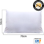 Travesseiro Alto De Espuma Nasa Com Conforto Térmico Gelsense