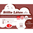 Travesseiro Alto Orthocrin Stillo Látex 48x68x15